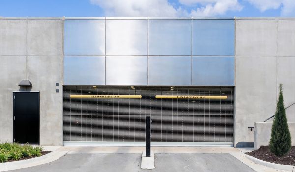 Parking garage with security grills from TruCycle