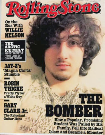 Rolling Stone Places Terrorist Dzhokhar Tsarnaev Front and Center