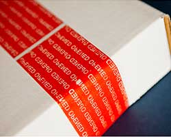 Hidden Graphics Tamper Evident products 