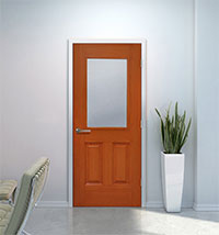 Madera and CURRIStain Smooth Grain Doors