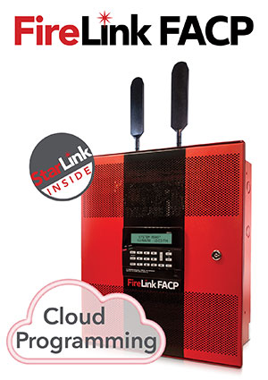 FireLink® FACP’s with StarLink Cell Inside™, Now feature Cloud Programming